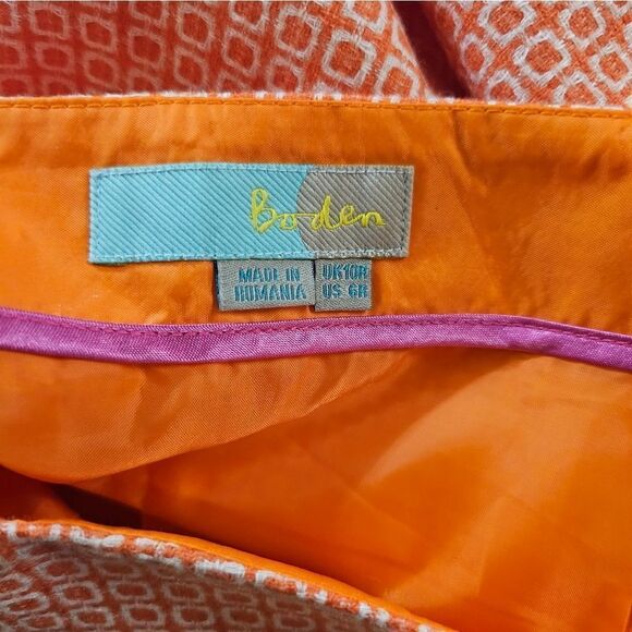 Boden Wool Polka Dot Mini Skirt Size 6R - Picture 5 of 6